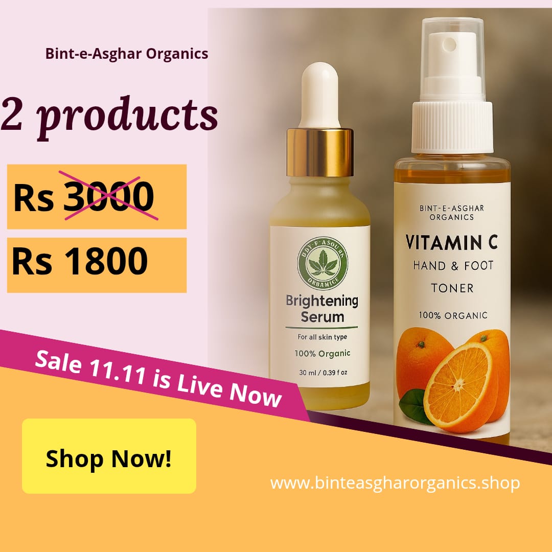 Vitamin C Hand & Foot Toner + Brightening Serum Bundle | Glow & Radiance Duo